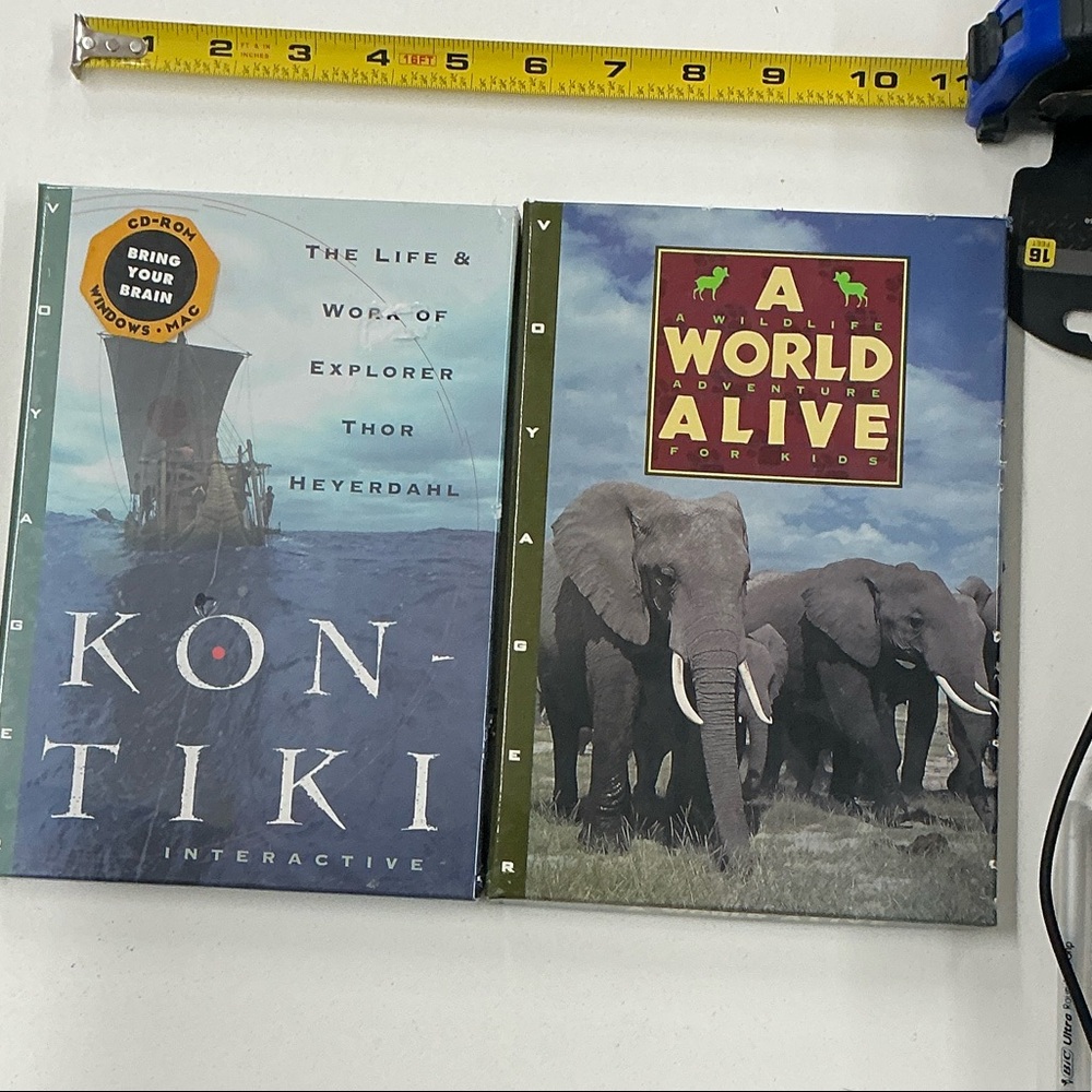 Kon-Tiki and A World Alive Interactive CD-ROMs